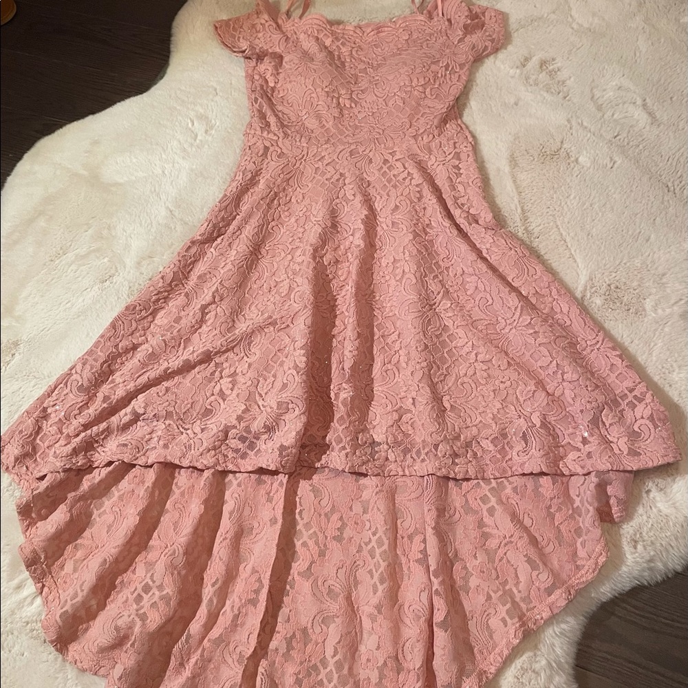 PINK SPARKLY DRESS!